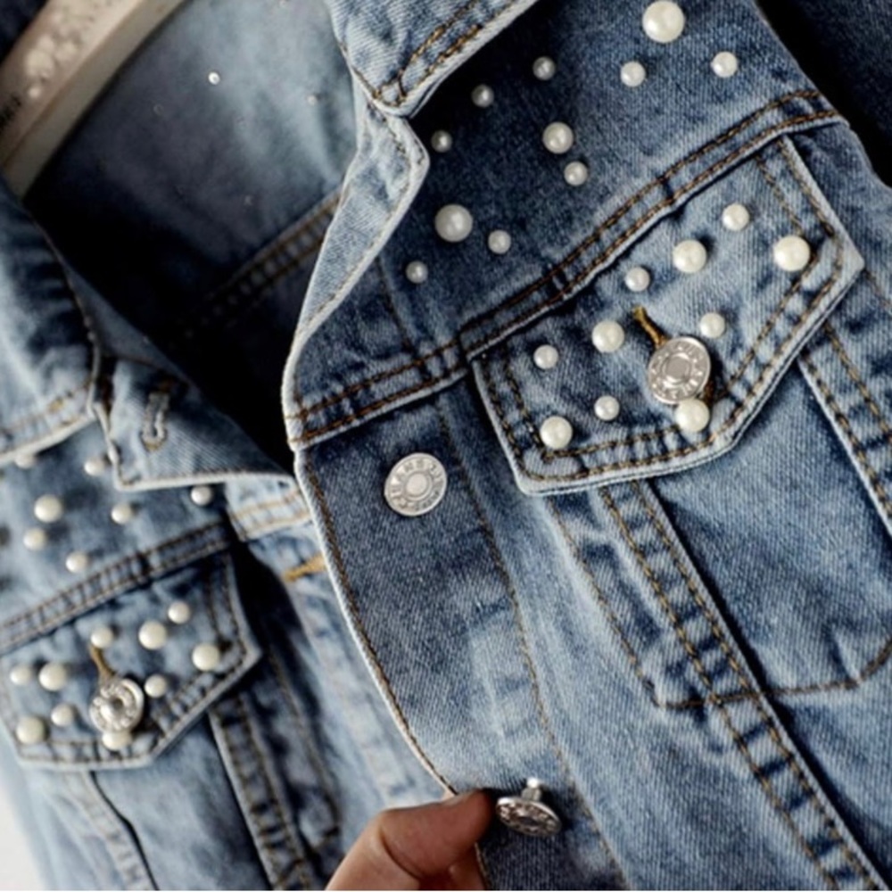 Pearl Denim Jean Jacket